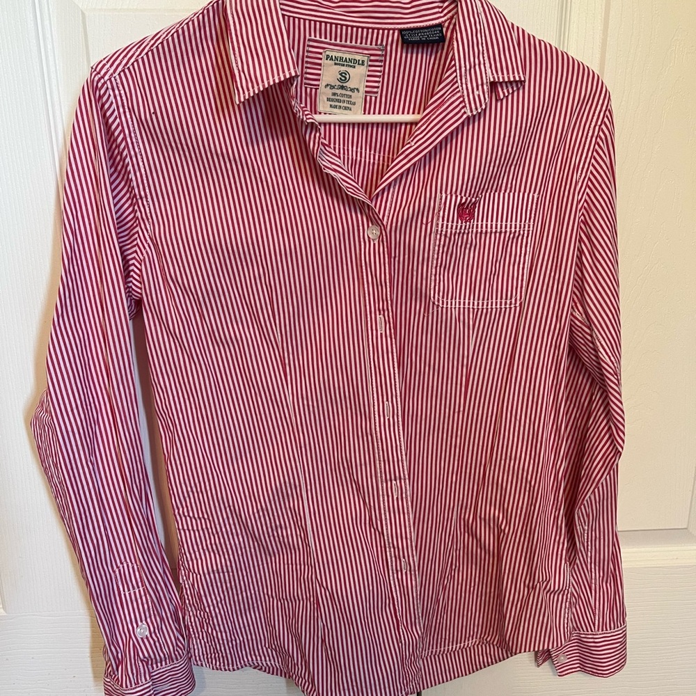 Panhandle Striped Button Down
